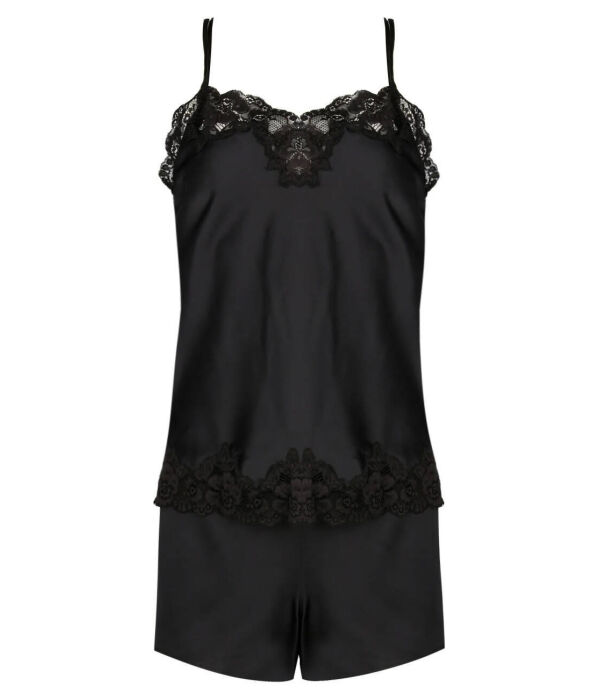 

Атласная пижама Relaxed fit Lauren Ralph Lauren, черный