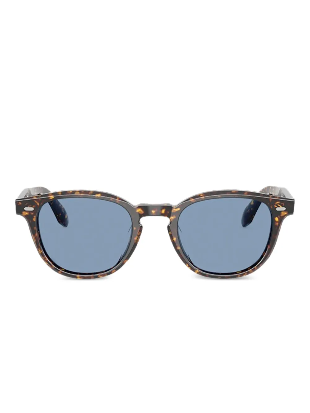 

Солнцезащитные очки N.09 Sun в оправе черепаховой расцветки Oliver Peoples, коричневый