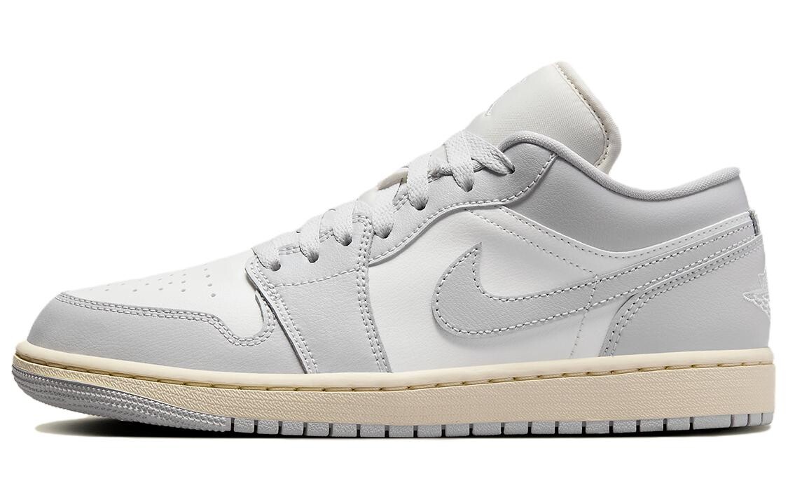 

Кроссовки Jordan 1 Low Coconut Milk Neutral Grey Women's, серый/белый