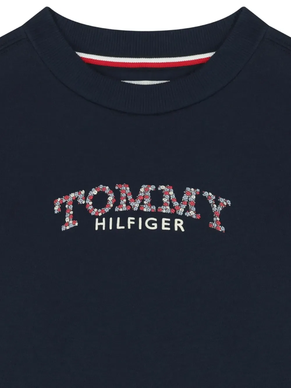 Платье-свитер с логотипом Tommy Hilfiger Junior, синий — фото 3