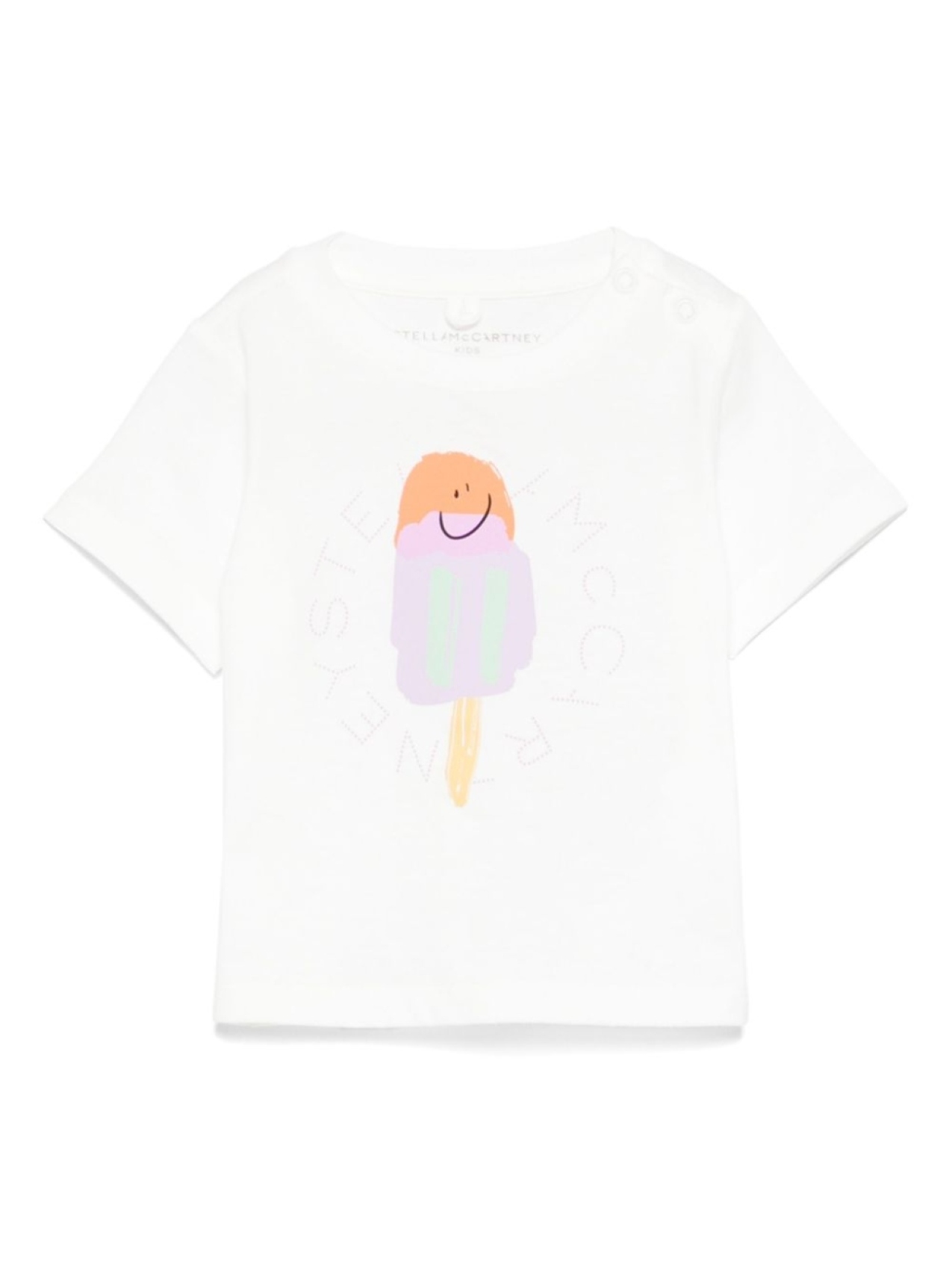 

Stella McCartney Kids футболка с принтом, белый