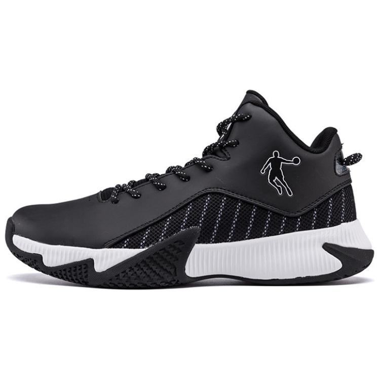 

Баскетбольные кроссовки Basketball Shoes Men Low-Top Black/White Qiaodan