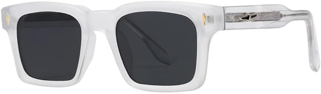 

Солнцезащитные очки с защитой UV400 | Компактная и легкая оправа, градиентный цвет | Для женщин и мужчин, для занятий спортом на открытом воздухе и вождения DSVIGF, White