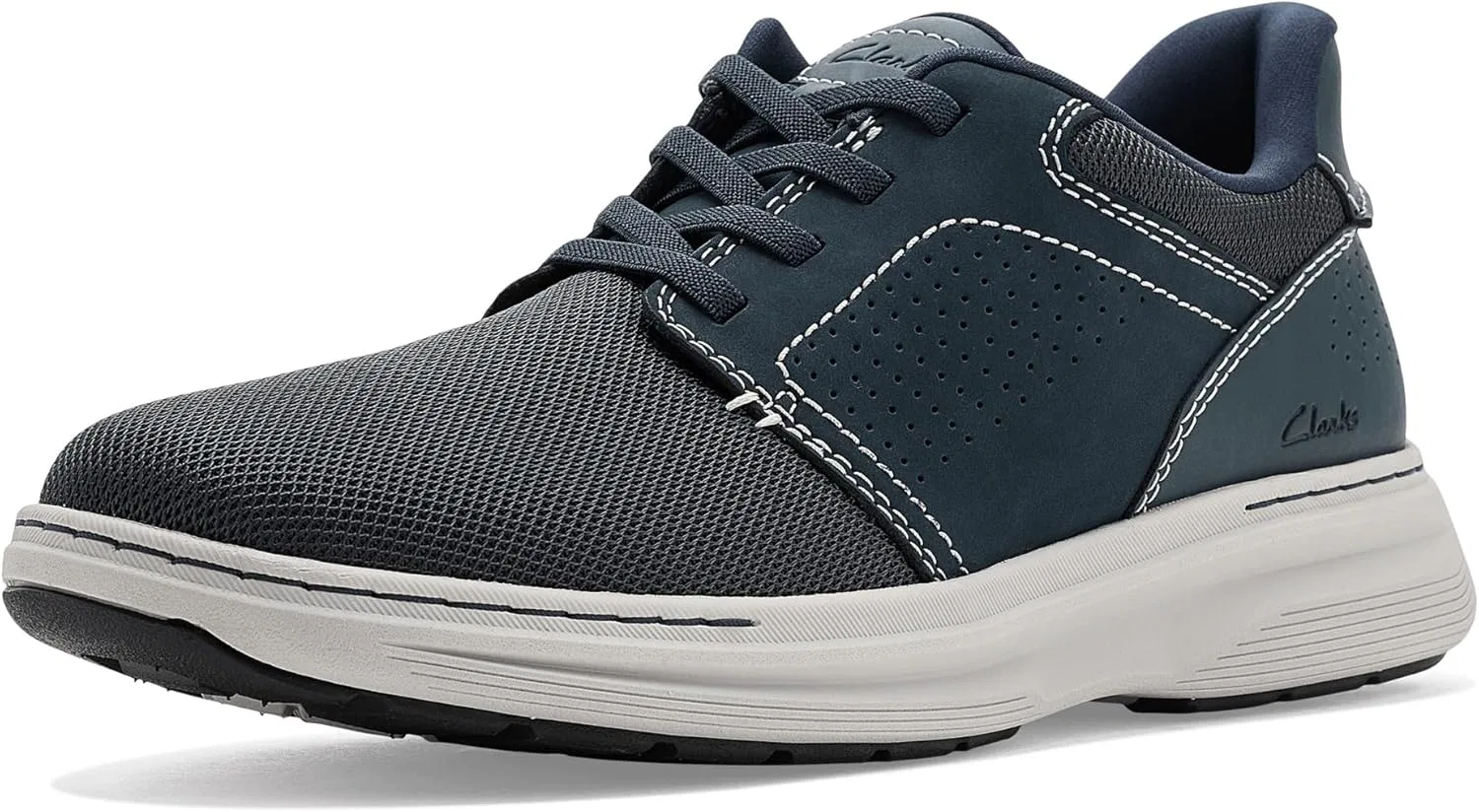 Туфли Clarks Craftwell Herren Low, Marineblaues Leder