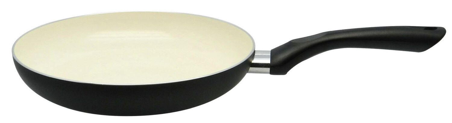 

Frying pan керамическая сковорода с керамическим покрытием Elo, кремовый/черный
