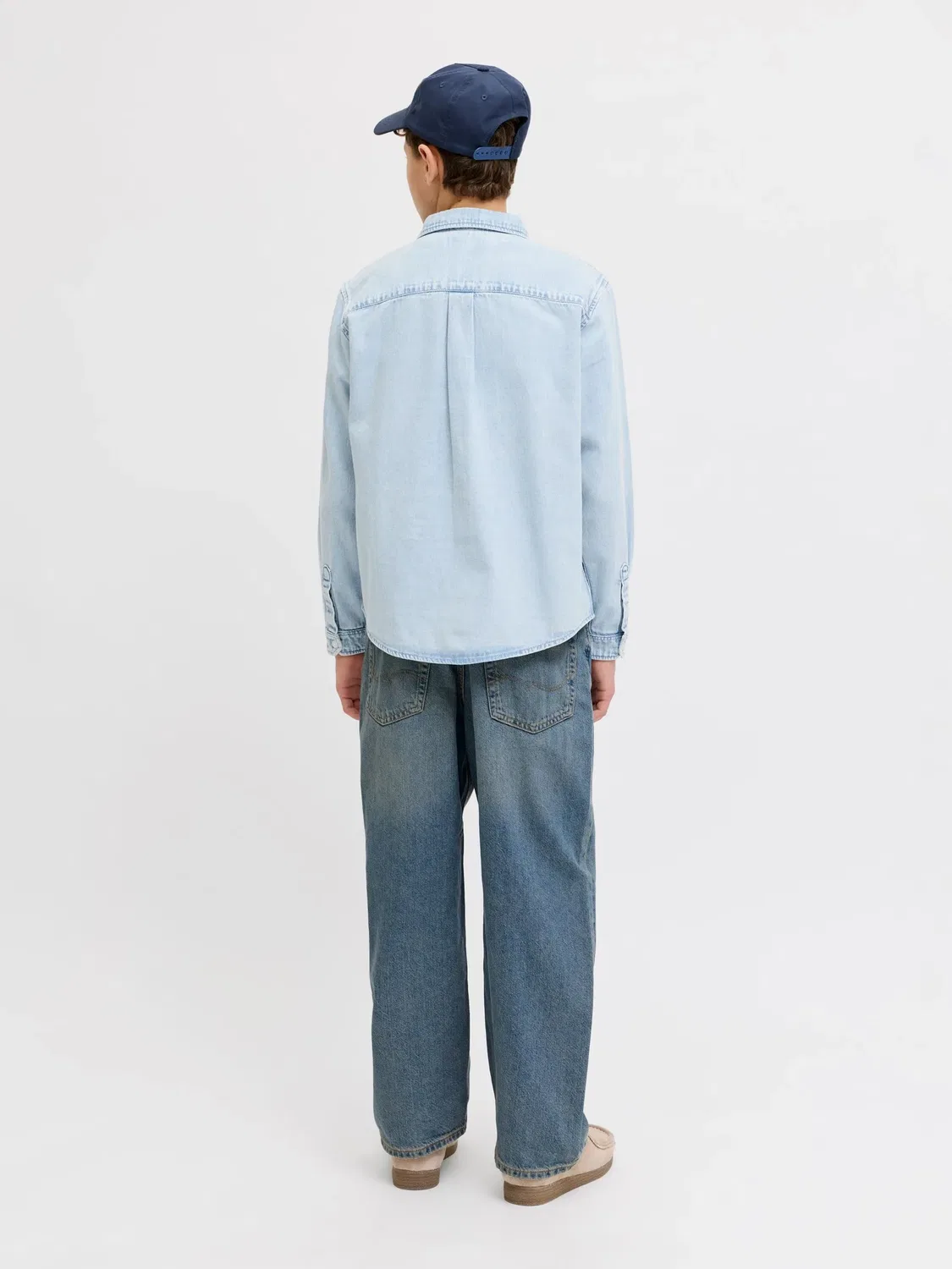 Джинсы extra baggy fit, голубой деним, JACK & JONES Junior, голубой деним — фото 4