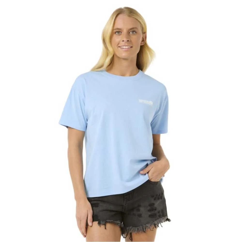 

Футболка с коротким рукавом Rip Curl Ocean Tech Relaxed, синий