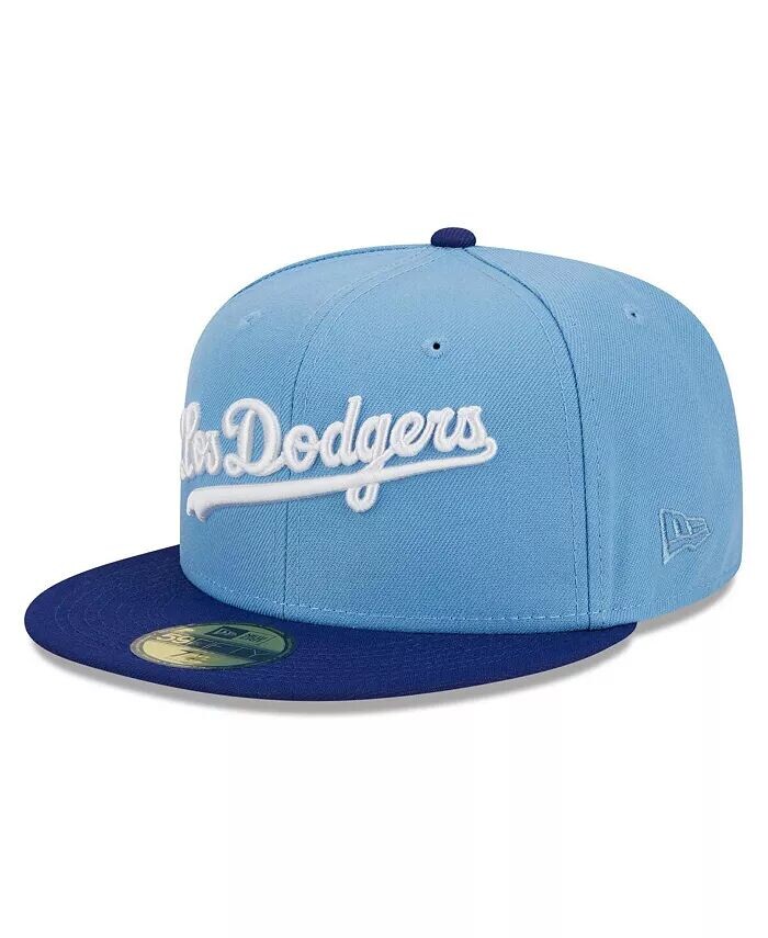 

Мужская голубая приталенная шляпа Los Angeles Dodgers Cooperstown Collection Retro City 59FIFTY New Era, синий