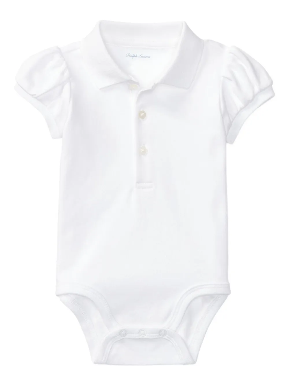 

Боди с воротником поло POLO RALPH LAUREN KIDS, белый