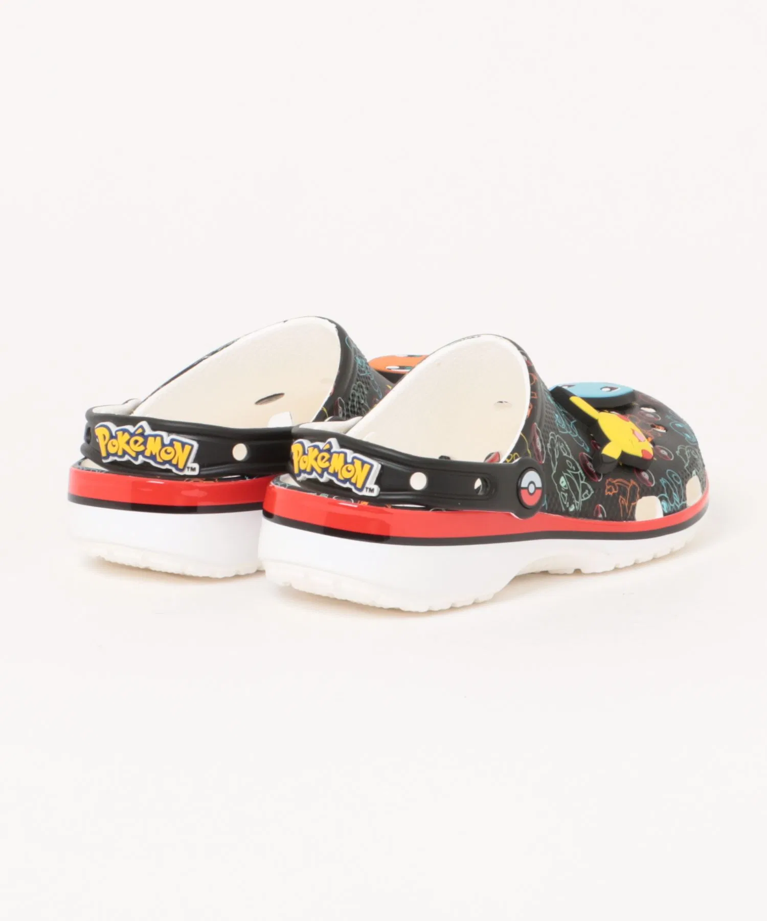 Мужские сандалии Crocs Pokemon Print Classic Clog разноцветные — фото 2