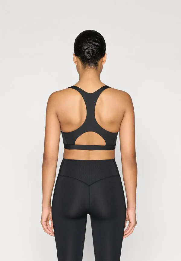 Спортивный бюстгальтер средней степени поддержки Adidas Performance, Black — фото 3