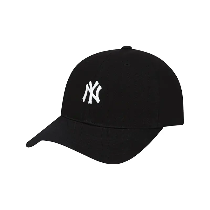 

MLB Хлопковая бейсболка унисекс черно-белая, Black 50 L