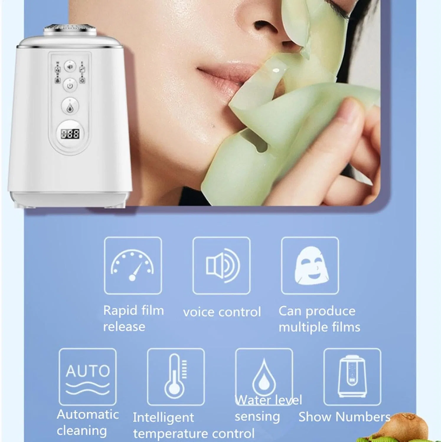 Маска для лица Vegetable Facial Mask Maker, белый, No Brand — фото 2