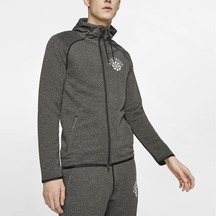 Толстовка Nike x Gyakusou Crossover Sports hooded Casual Long Sleeves Knit Gray — фото 4