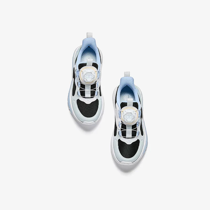 Детские кроссовки для бега Antakids, Black Fantasy Blue Anta White — фото 3