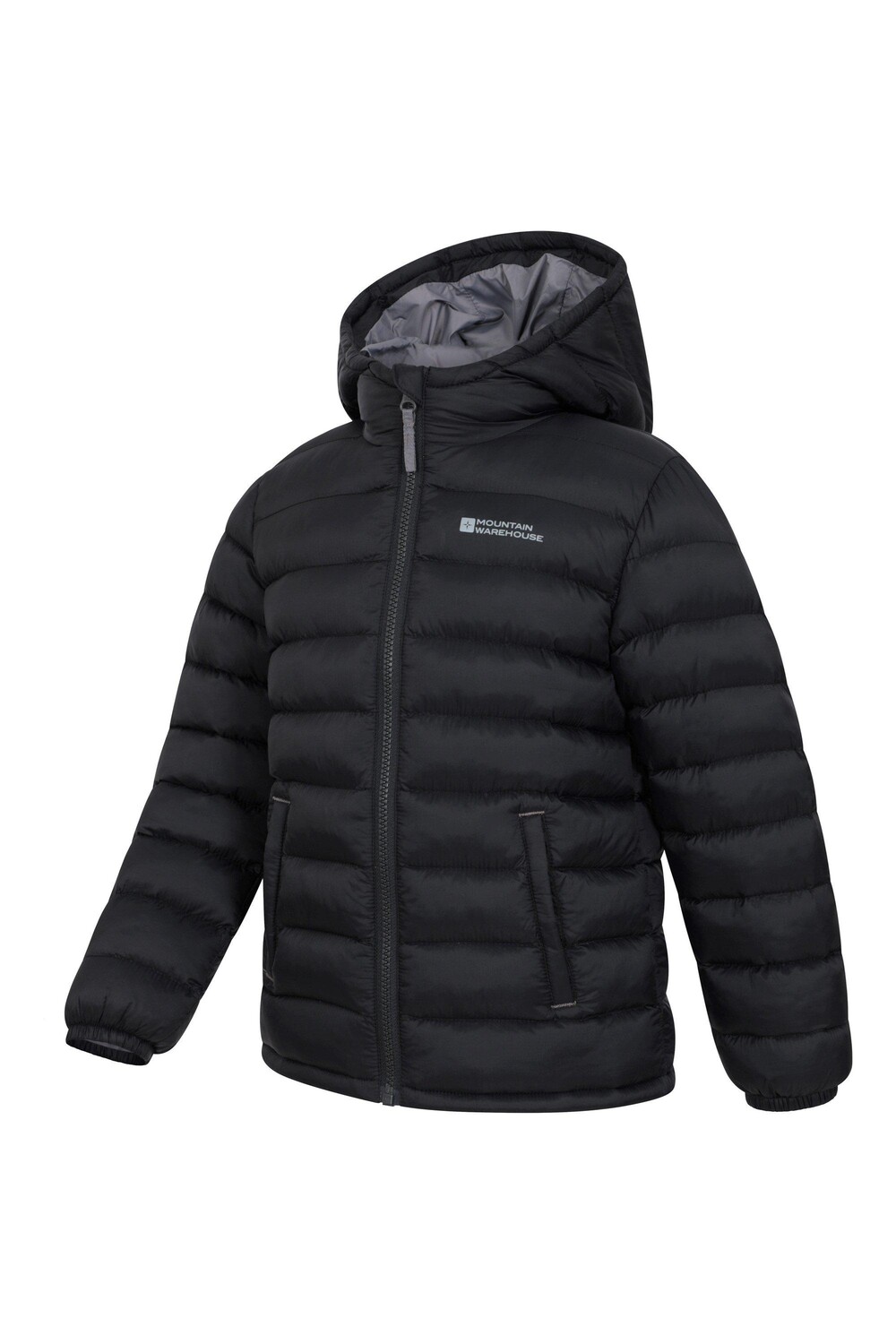 Стеганая куртка Seasons Водостойкое легкое пальто Mountain Warehouse, черный — фото 4
