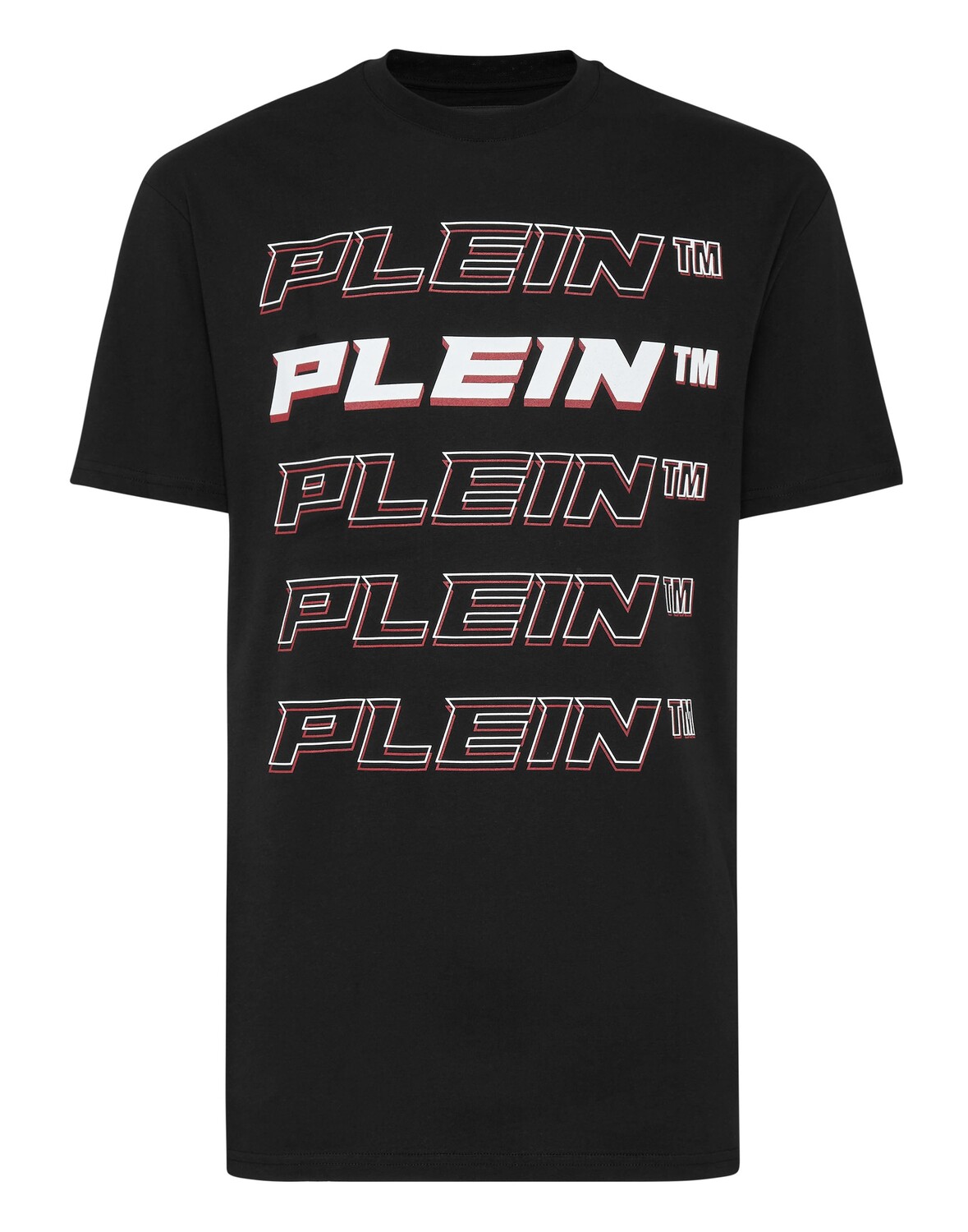 

Футболка с круглым вырезом SS Philipp Plein, черный