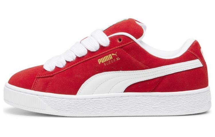 

Кеды PUMA Suede XL Series Skateboard Unisex Low-Top, красный/белый
