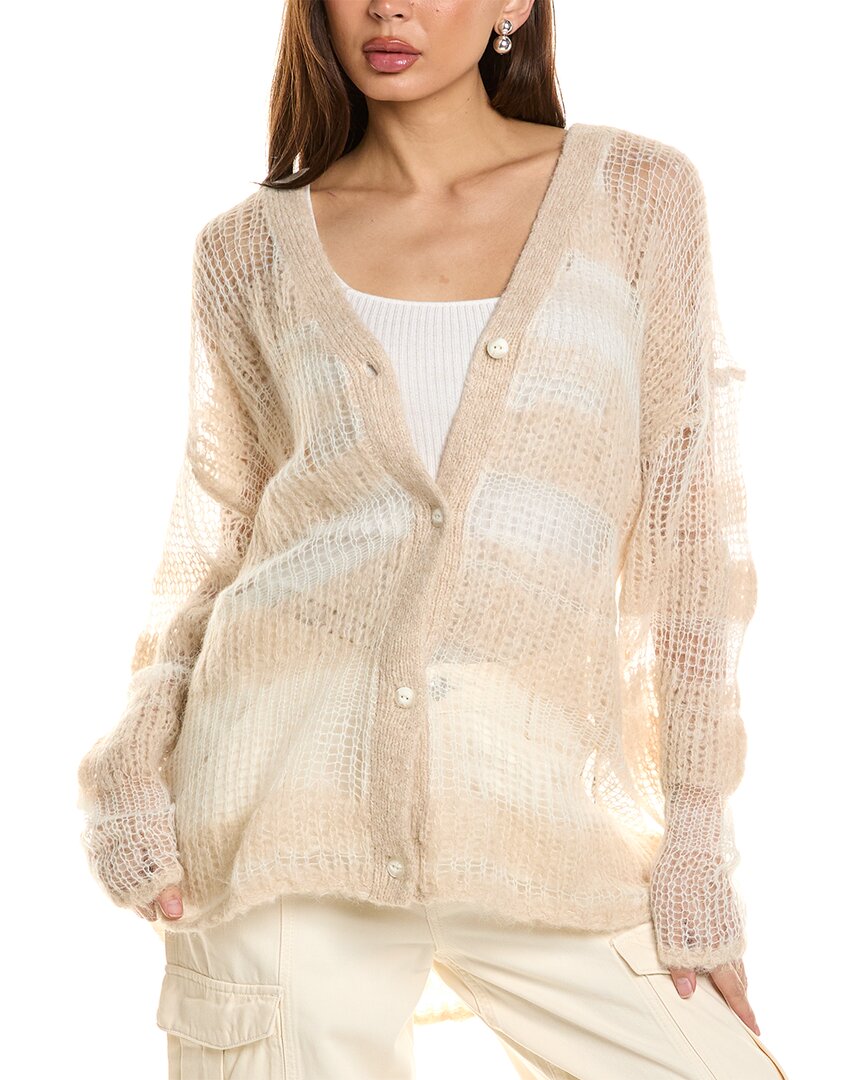 

Кардиган Lillian из альпаки и шерсти Rag & Bone, белый