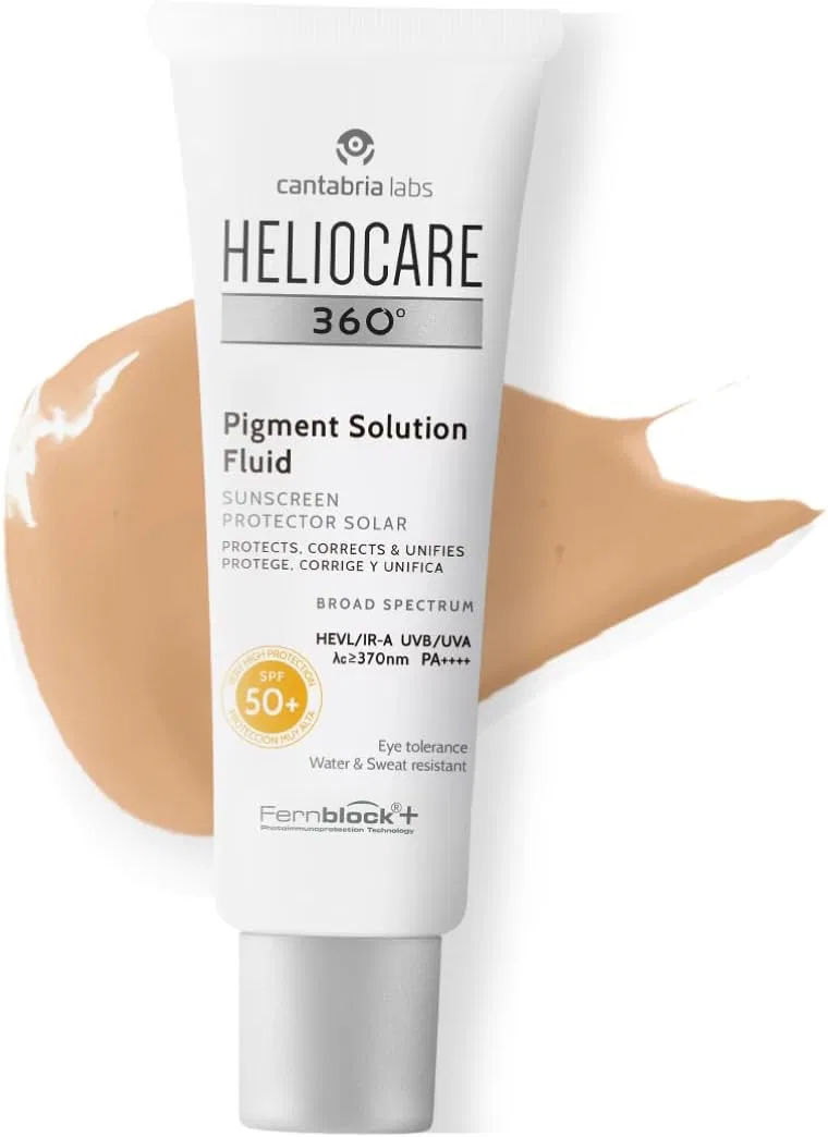 Солнцезащитный флюид Heliocare 360° Pigment Solution SPF50+ бежевый 50 мл