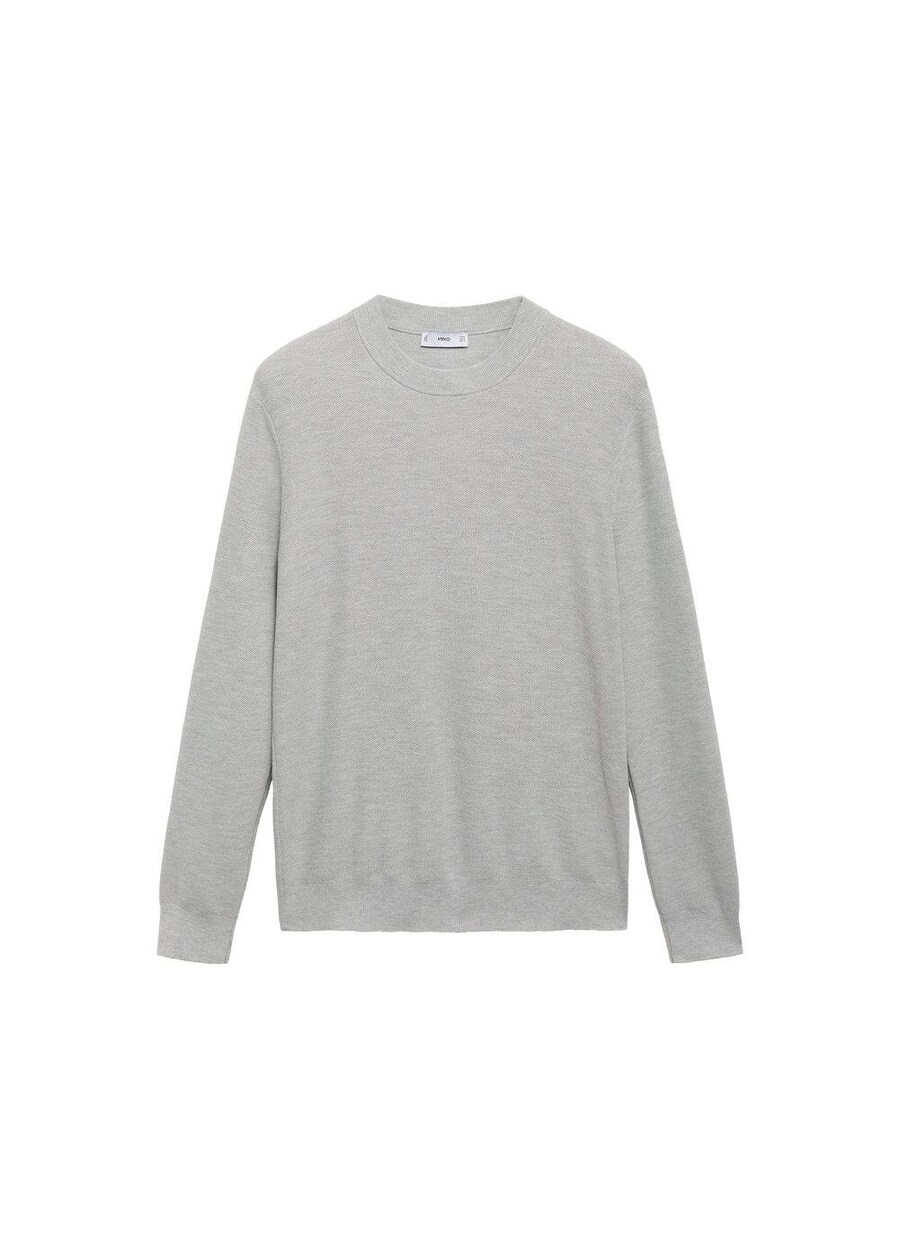 

Свитер MANGO MAN Ten, mottled grey