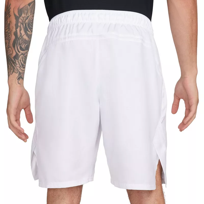 Мужские теннисные шорты NikeCourt Victory Dri-FIT 9 дюймов Nike, белый — фото 3