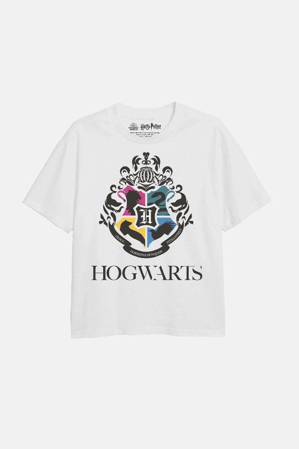 

Футболка для девочек «Хогвартс Хаус» Harry Potter, белый