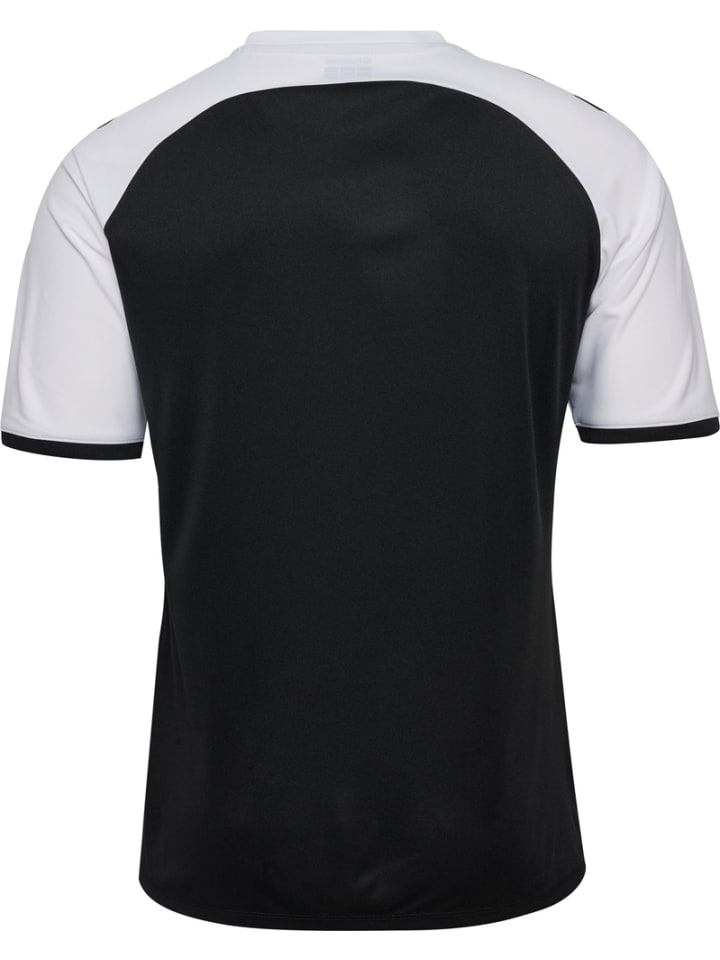 

Футболка Match League Jersey S/S черного цвета Hummel, Черный, Футболка Match League Jersey S/S черного цвета Hummel