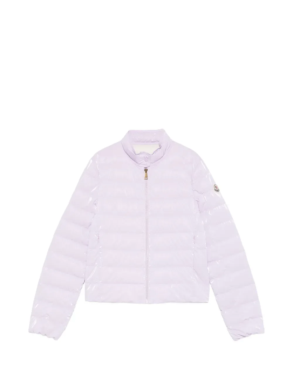 Стеганая куртка Moncler Enfant, фиолетовый