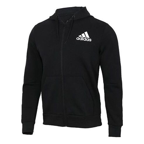 

Куртка Men's adidas Sports Stylish Knit Logo Black Jacket, черный