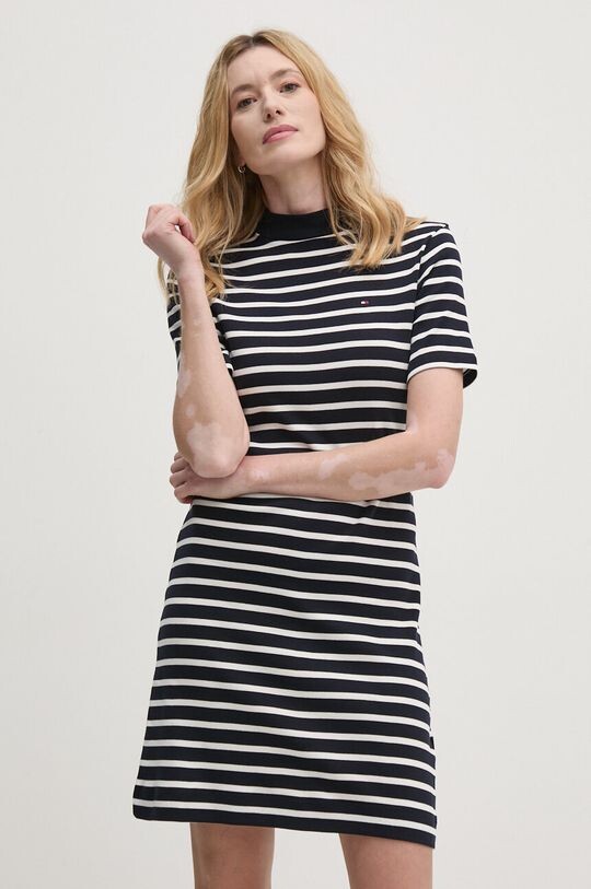 

Хлопковое платье Tommy Hilfiger, темно-синий