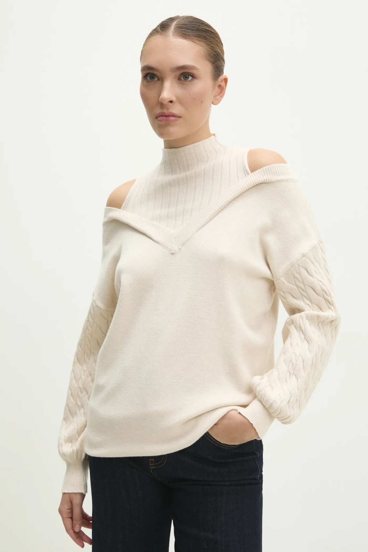 

Свитер Answear Lab, бежевый