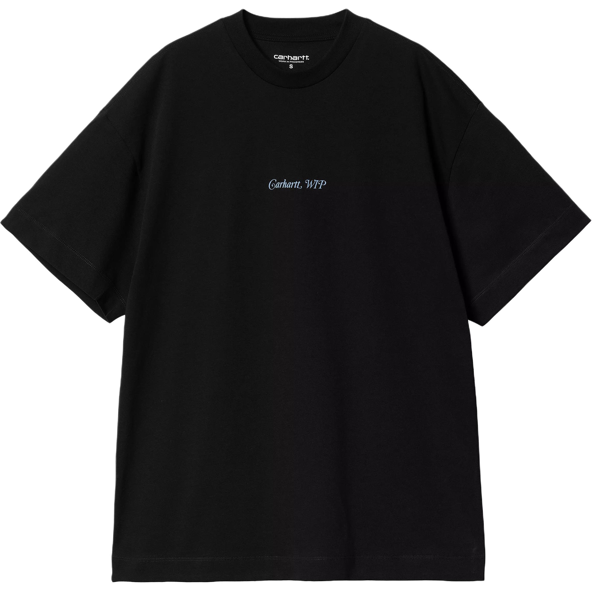 

Футболка Carhartt Wip W' S/S FW24 Drop Shoulder Sleeve Women's, черный