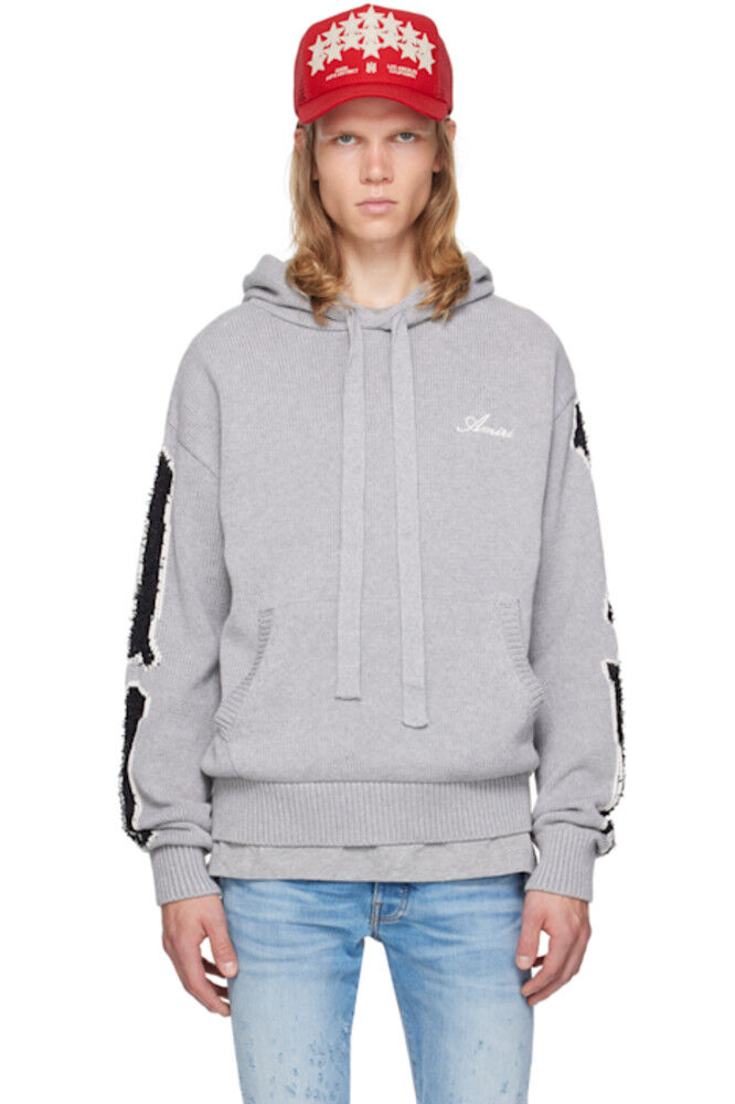 

Толстовка с капюшоном Grey Bones AMIRI