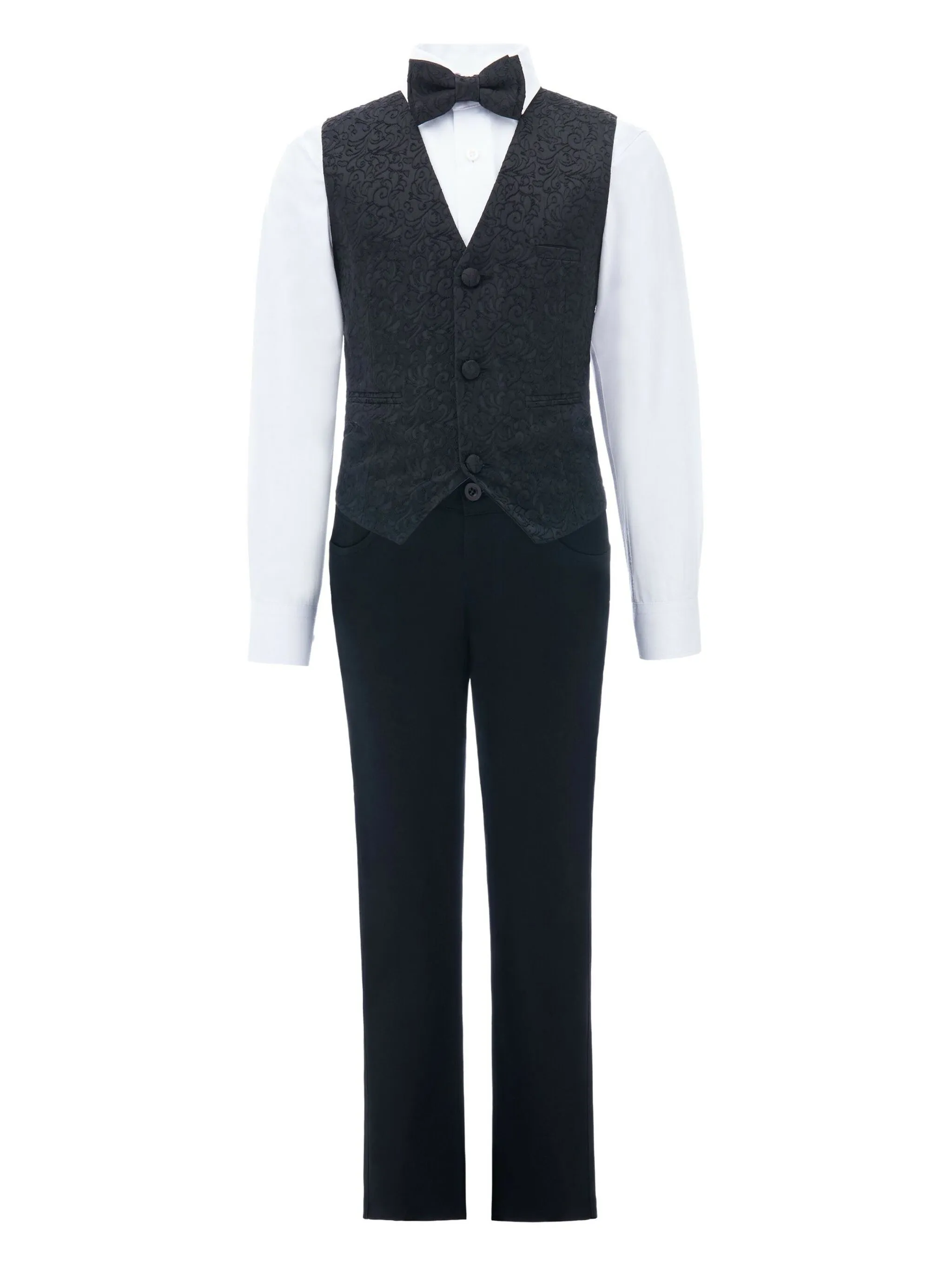 

Комплект с цветочным принтом Moustache, черный