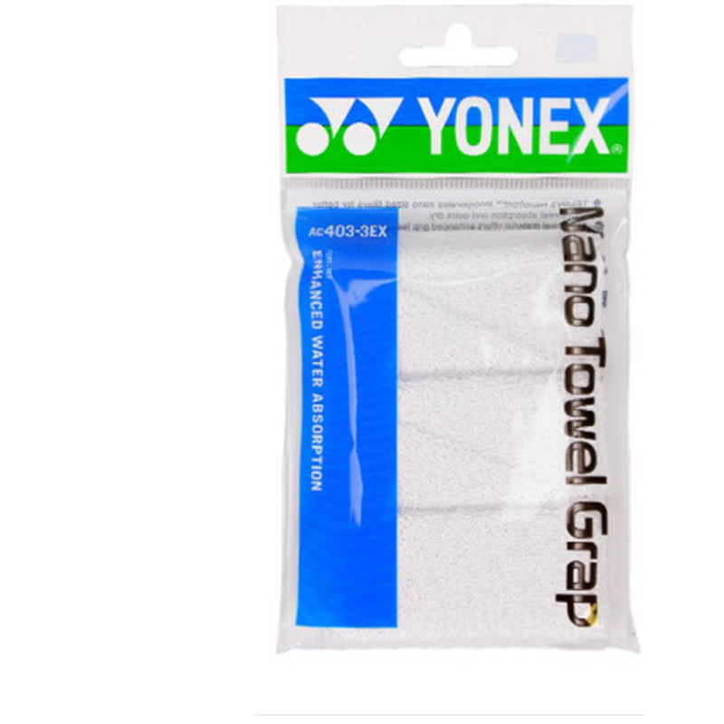 

Лента для рукоятки бадминтонной ракетки Cotton, для помещений и улицы, унисекс YONEX, белый