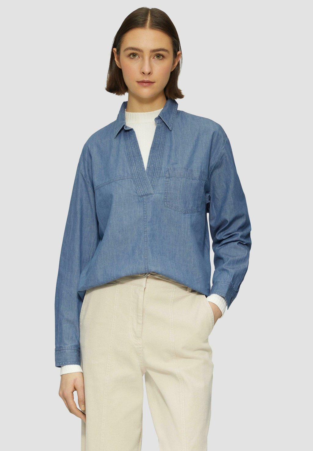 

Блуза RELAXED FIT s.Oliver, деним