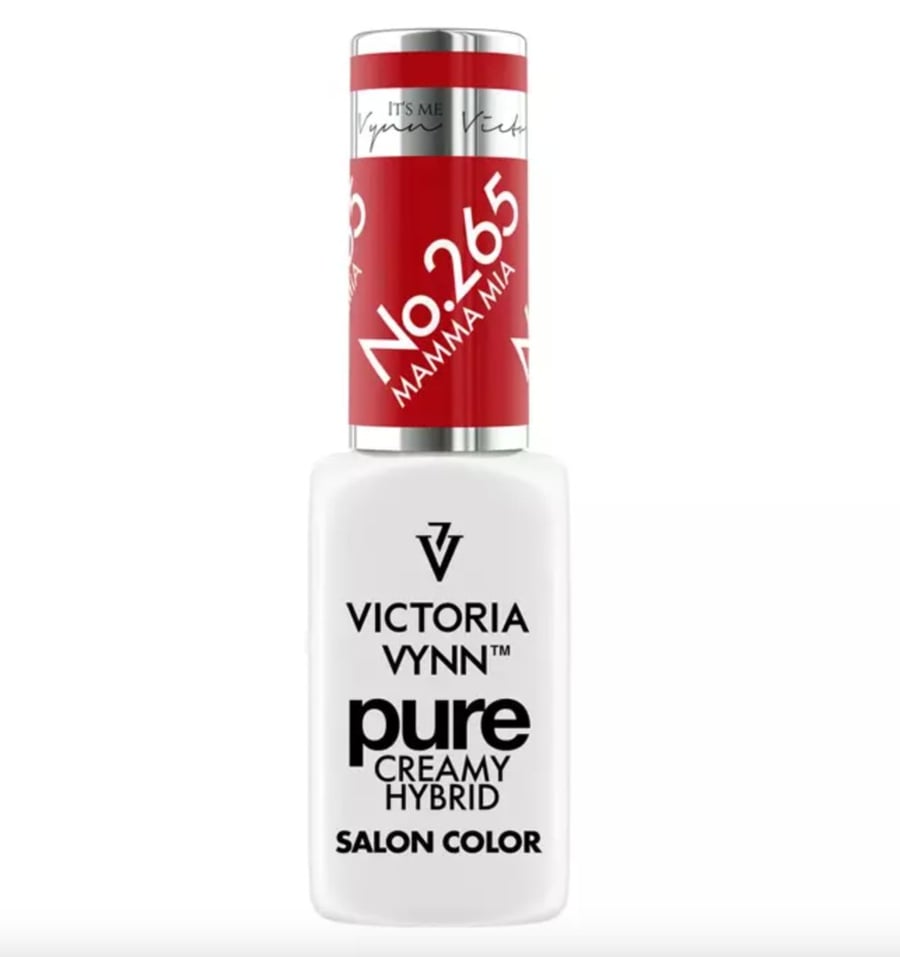 

Гибридный лак для ногтей victoria vynn pure creamy hybrid 265 mamma mia, 8 мл