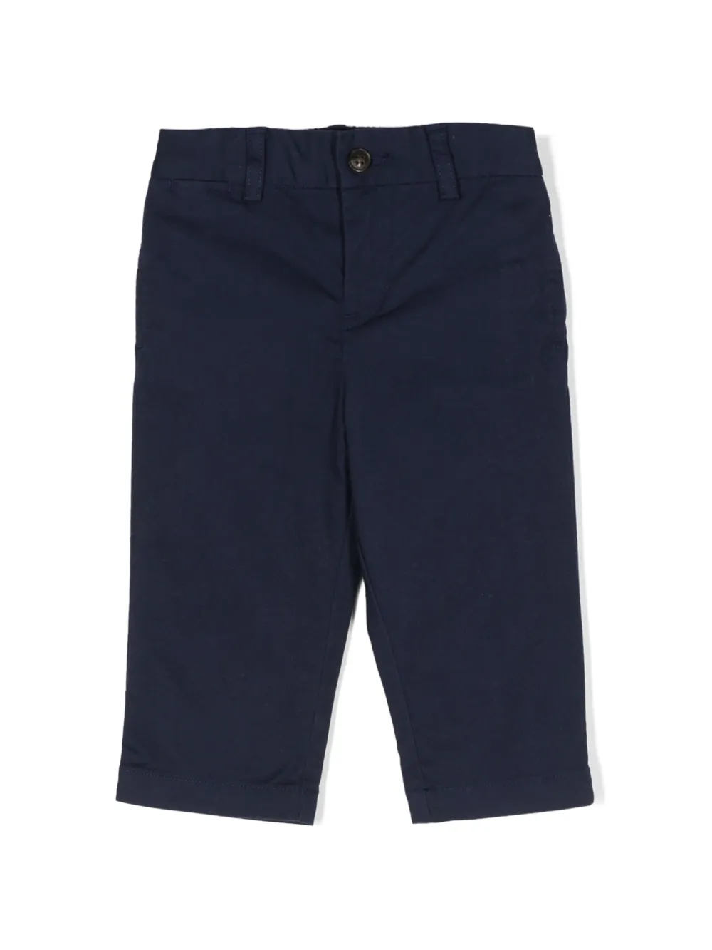 

Прямые брюки с логотипом Polo Pony POLO RALPH LAUREN KIDS, синий