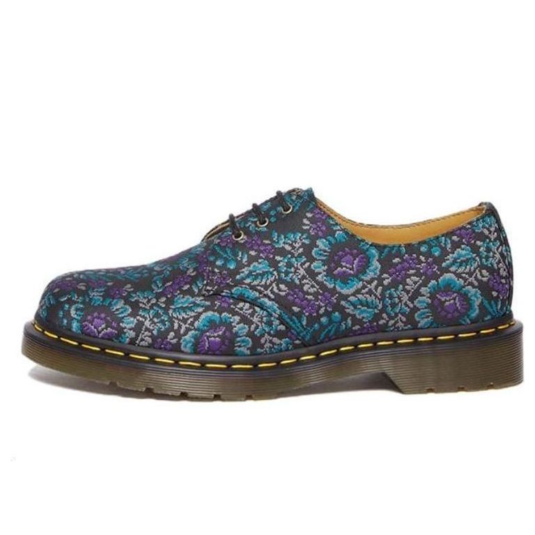 

Кроссовки Dr. Martens 1461 Floral Jacquard Oxord Shoes 'Black Purple'