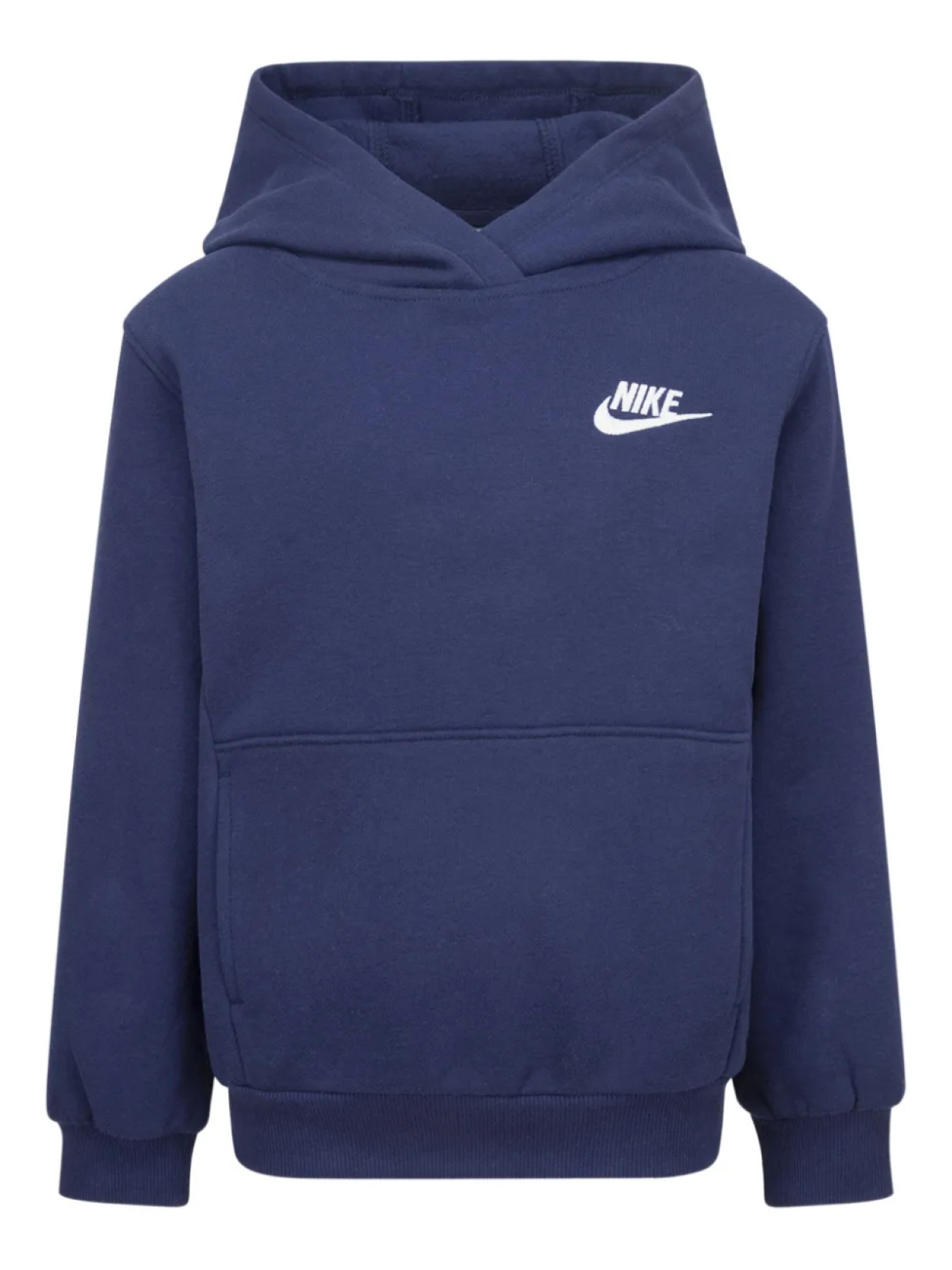 

Толстовка с капюшоном и вышитым логотипом Nike Kids, синий