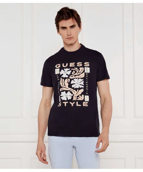 

Футболка Regular fit Guess Jeans, синий