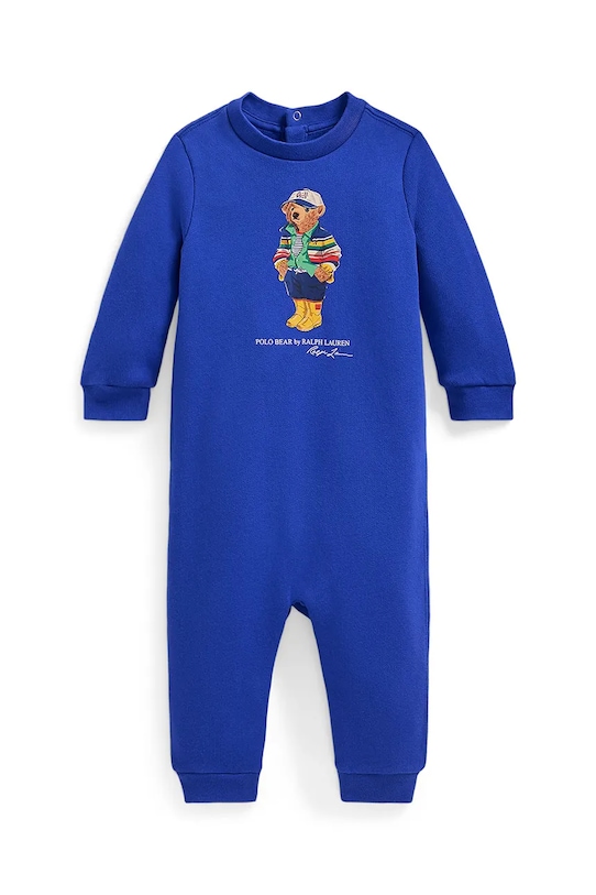 

Детский пижамный комбинезон Polo Ralph Lauren, синий