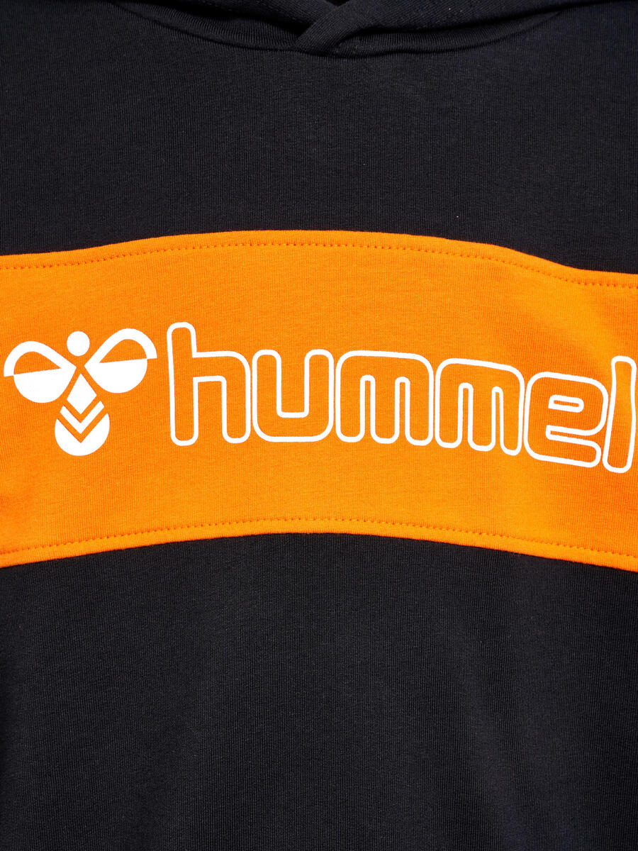HUMMEL Толстовка с капюшоном Hmlatlas для мальчиков, спортивная, органическая, из хлопка — фото 3