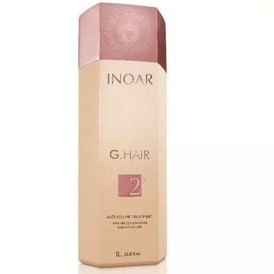 

Кератиновое выпрямление для непослушных и сложных волос, 1000 мл Inoar G.hair