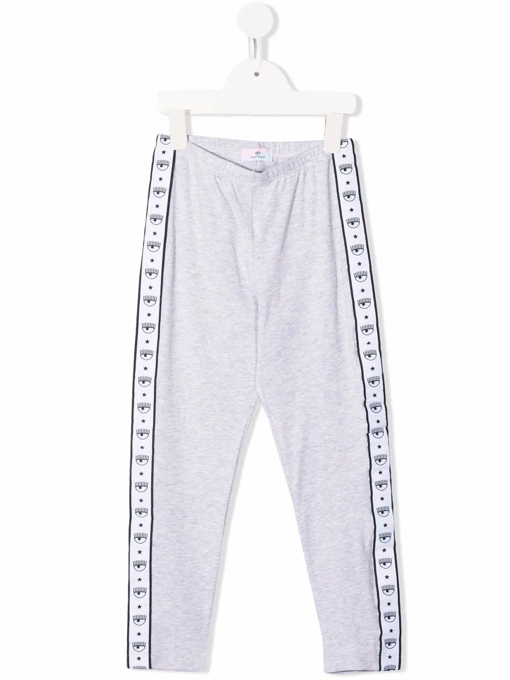

Спортивные брюки с логотипом Chiara Ferragni Kids, серый