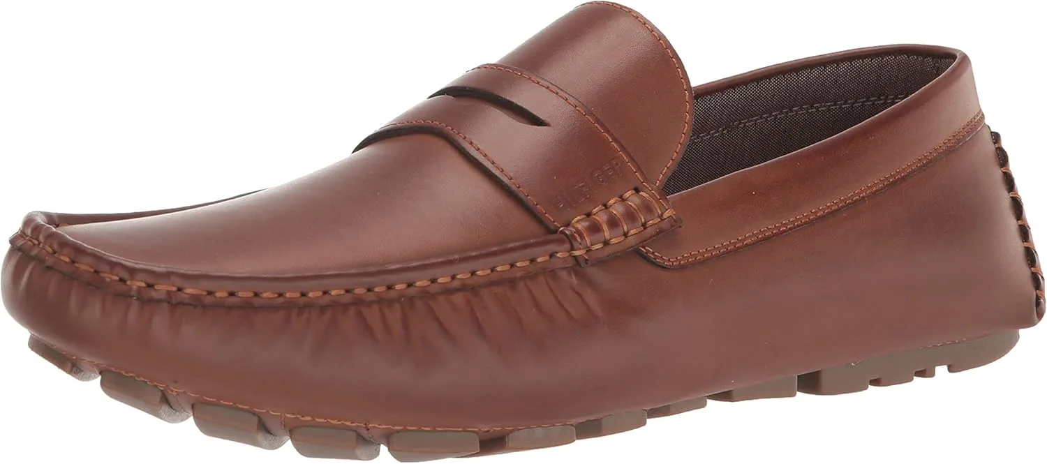 Мужские лоферы Tommy Hilfiger Amile Drivers, коньячный