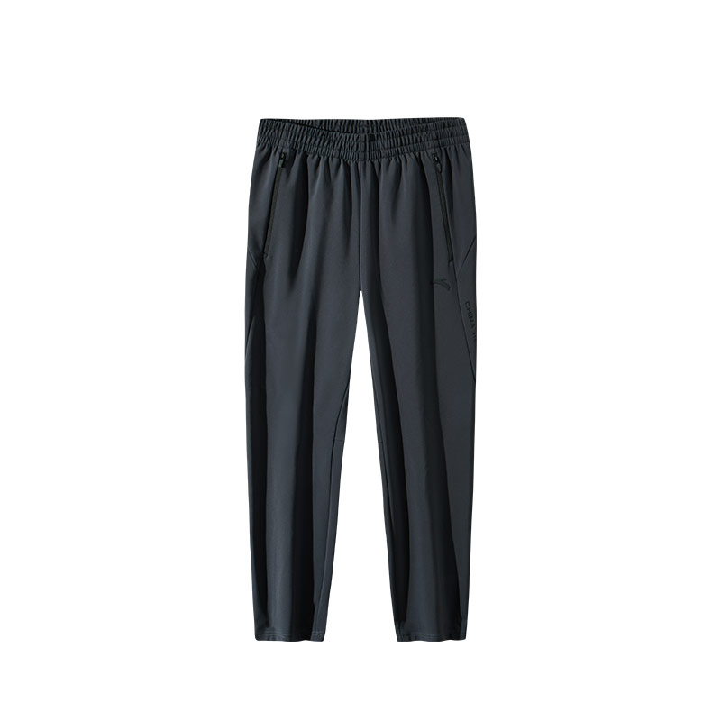 

Трикотажные спортивные брюки Anta Variety Training Collection, мужские, темно-серые, Mystic Cabin Gray-2