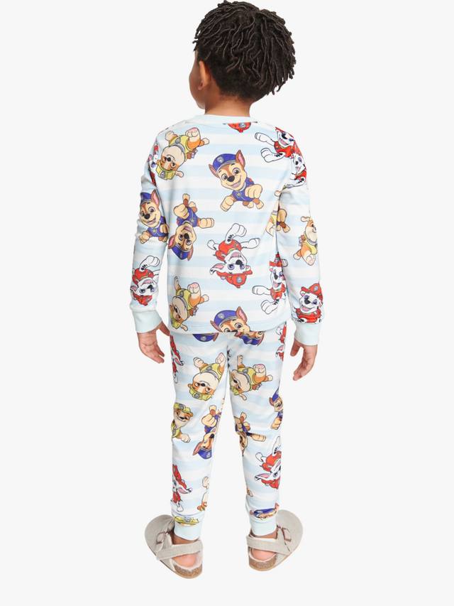 Детский хлопковый комплект пижамы Paw Patrol Divine Fleece Brand Threads, Blue/Multi — фото 2