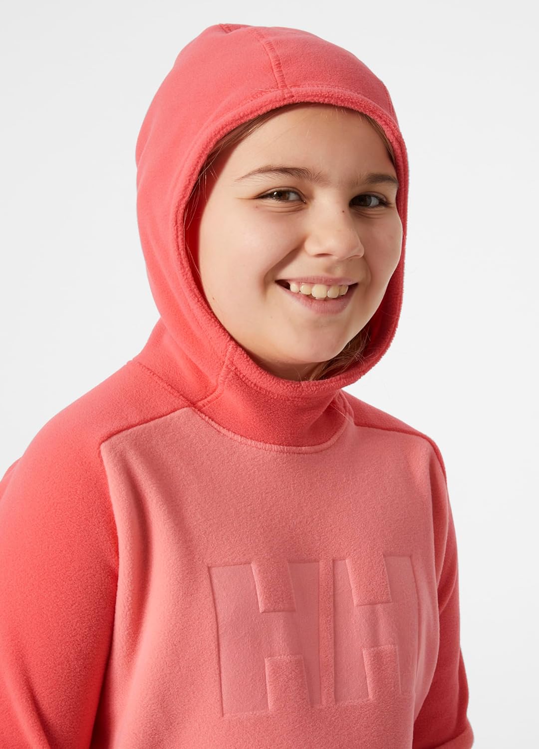 Куртка Helly Hansen Junior Daybreaker Fleece Hoodie Jacket для мальчиков Helly Hansen, 066 Coral Almond — фото 4